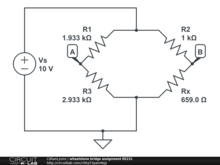 wheatstone bridge assignment EE231