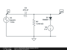 circuit pentru fixarea nivelului 3:R7,C2