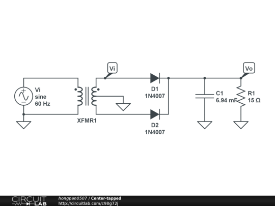 Center-tapped - CircuitLab