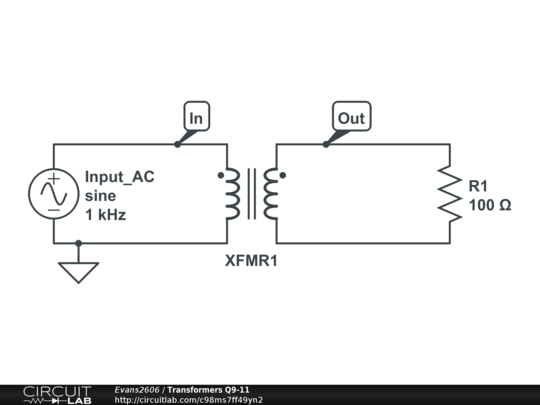 Transformers Q9-11 - CircuitLab