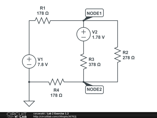 Lab 2 Exercise 1.2 - CircuitLab