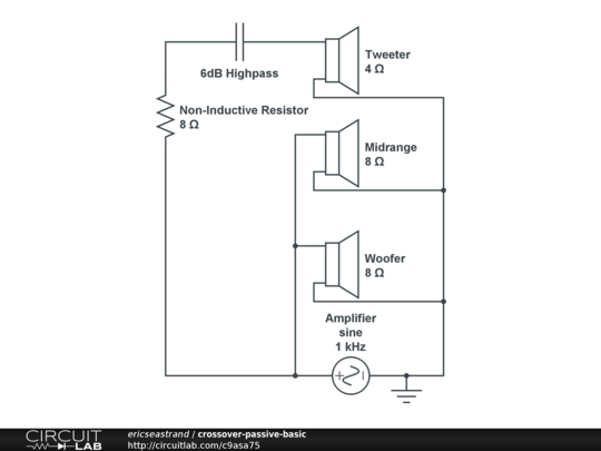 crossover-passive-basic - CircuitLab