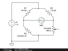 Wheatstone Bridge