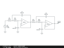 100 Hz Cutoff .1dB Chebychev Low Pass