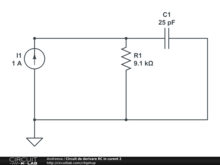 Circuit de derivare RC in curent 2