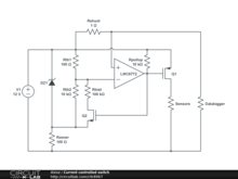 Current controlled switch