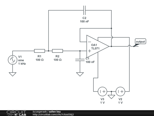 sallen key - CircuitLab