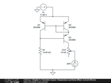 Chapter 5, Transistor Issues: Temperature and Early Effect, Current Mirrors