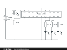 LDR circuit