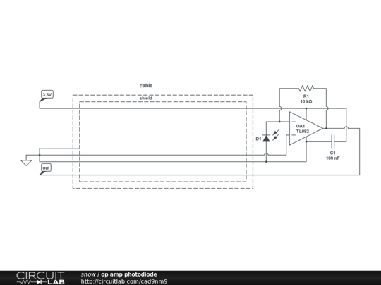 op amp photodiode - CircuitLab