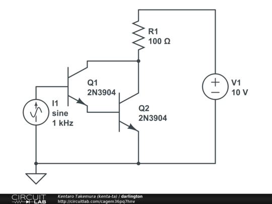 darlington - CircuitLab