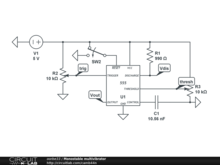 Monostable multivibrator