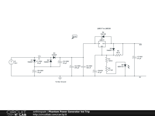 Phantom Power Generator Vol Trip - CircuitLab