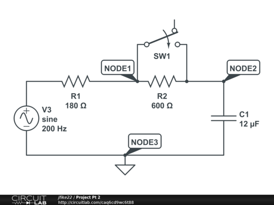 Project Pt 2 - CircuitLab