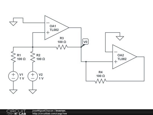 Inversor. - CircuitLab