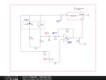 integrator + high pass only