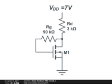 drain feedback FET circuit_1