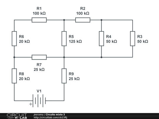 Circuito mixto 3 - CircuitLab