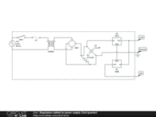 Regulators added to power supply (2nd quarter)