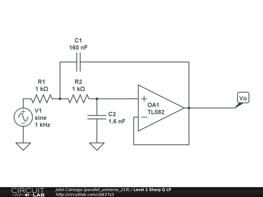 LAB 9 Level 2 Sharp Q LP - CircuitLab