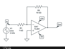 Circuit Lab Academy: Analyze op-amp circuits at DC, in the time domain, and in the frequency domain.