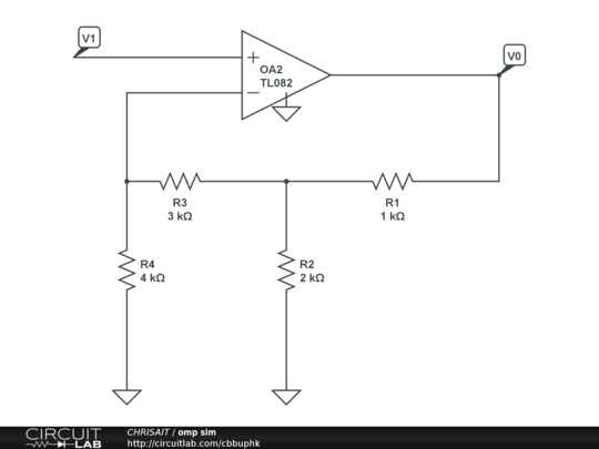 omp sim - CircuitLab