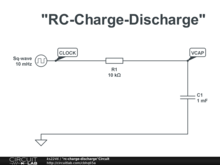 "rc-charge-discharge"Circuit