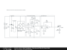 Dust Transducer - Freq Cap and Filter DC Power Rails