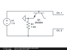 Lab 4, Basic Properties, Base-emitter