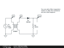 Half wave rectifier