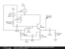 Chapter 4, Applications, Emitter Follower and Bootstrapping, bootstrap