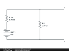 1.5v open circuit