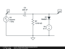 Circuit pentru fixarea nivelului:3:R7,C3