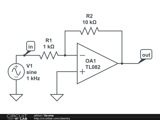 Op-amp - CircuitLab