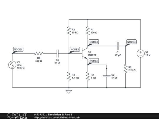 Simulation 1: Part 2 - CircuitLab