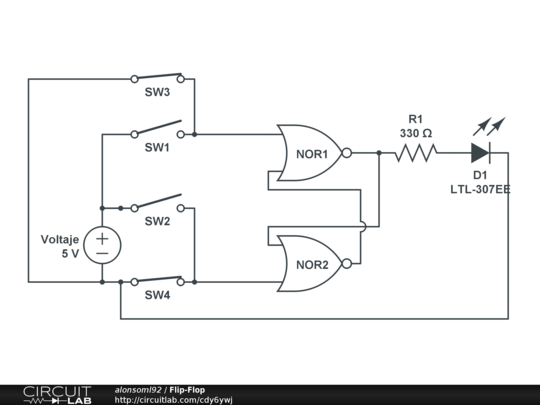 Flip-Flop - CircuitLab