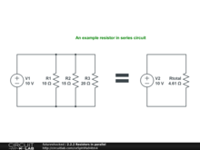 2.2.2 Resistors in parallel