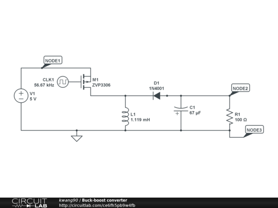 Buck-boost converter - CircuitLab