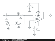 amplificador no inversor