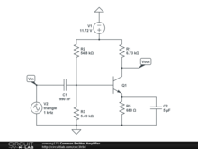 Common Emitter Amplifier