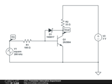 Transistor Saturation Experiment