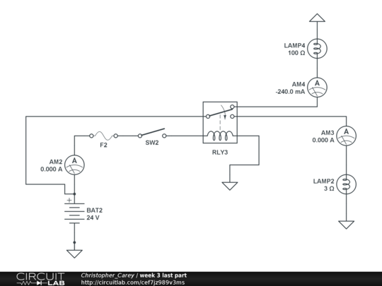 Week 3 Last Part - Circuitlab