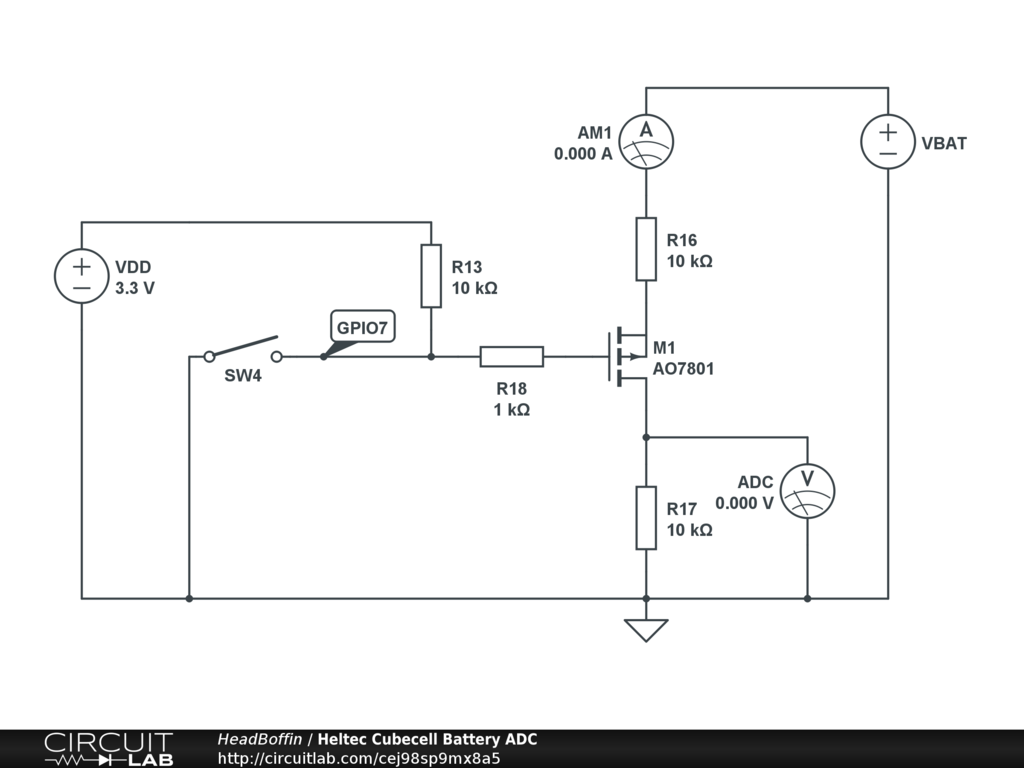 Heltec Cubecell Battery ADC CircuitLab