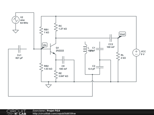 Projet FIG4 - CircuitLab