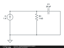 Circuit de derivare RC in curent 1