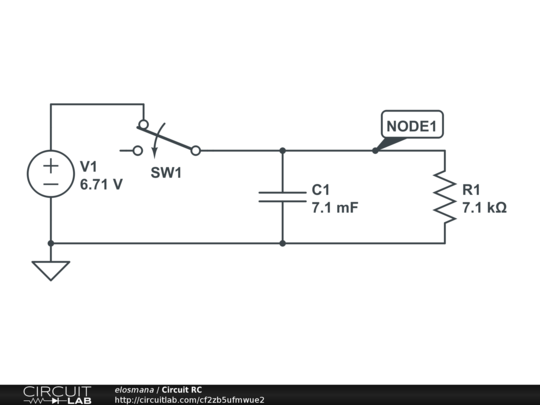 Circuit RC - CircuitLab