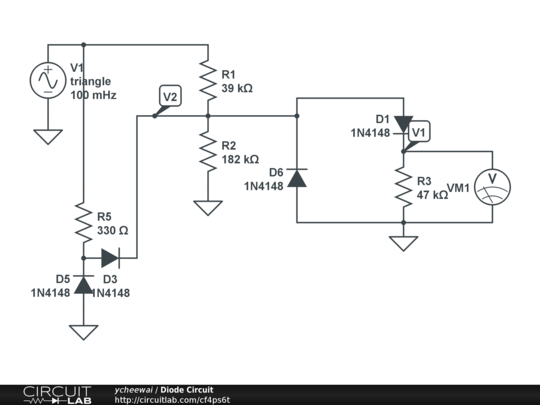 Diode Circuit - CircuitLab