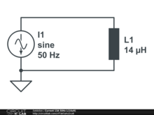 Current 13A 50Hz L(14uH)