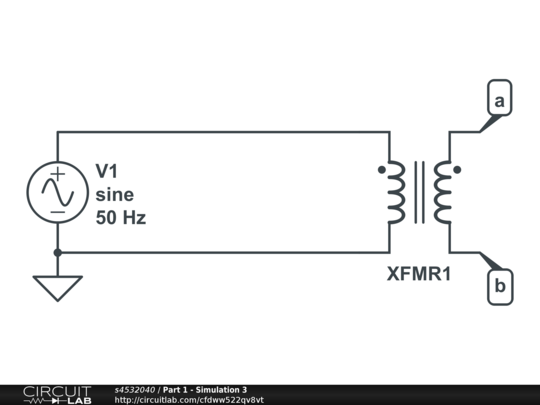 Part 1 - Simulation 3 - CircuitLab