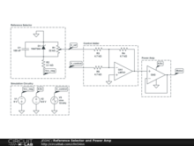 Reference Selector and Power Amp